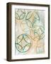 Sparkling Spheres 1-Cynthia Alvarez-Framed Art Print