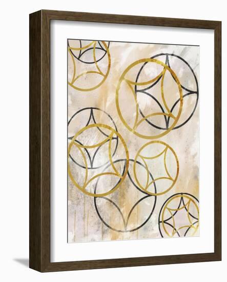 Sparkling Spheres 2-Cynthia Alvarez-Framed Art Print