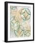 Sparkling Spheres 2-Cynthia Alvarez-Framed Art Print