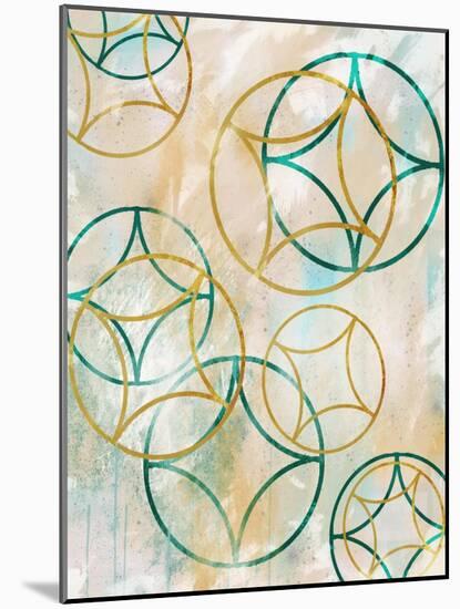 Sparkling Spheres 2-Cynthia Alvarez-Mounted Art Print