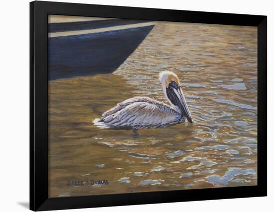 Sparkling Water Pelican-Bruce Dumas-Framed Giclee Print