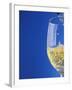 Sparkling Wine Effervescing as It is Poured into a Glass-Steven Morris-Framed Photographic Print