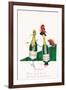 Sparkling Wine, Probably Christmas Card-null-Framed Giclee Print