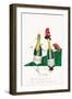 Sparkling Wine, Probably Christmas Card-null-Framed Giclee Print