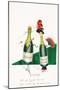 Sparkling Wine, Probably Christmas Card-null-Mounted Giclee Print