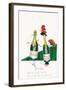 Sparkling Wine, Probably Christmas Card-null-Framed Giclee Print