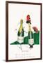 Sparkling Wine, Probably Christmas Card-null-Framed Giclee Print