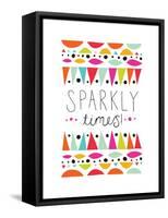 Sparkly Times-Susan Claire-Framed Stretched Canvas