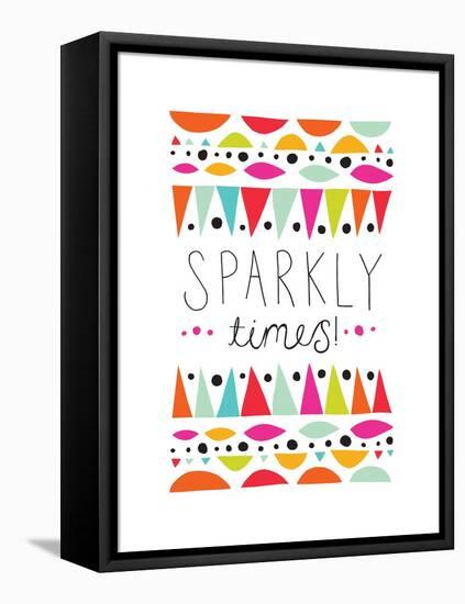 Sparkly Times-Susan Claire-Framed Stretched Canvas