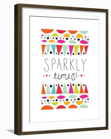 Sparkly Times-Susan Claire-Framed Art Print