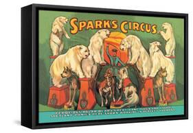 Sparks Circus-null-Framed Stretched Canvas