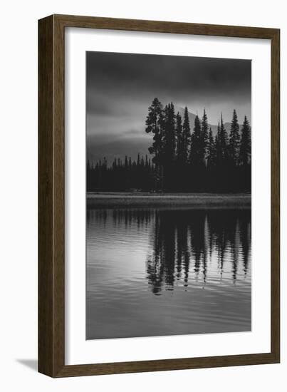 Sparks Lake Early Mood, Bend Oregon-Vincent James-Framed Photographic Print