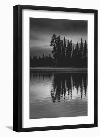 Sparks Lake Early Mood, Bend Oregon-Vincent James-Framed Photographic Print