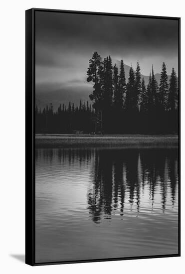 Sparks Lake Early Mood, Bend Oregon-Vincent James-Framed Stretched Canvas