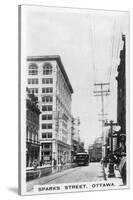 Sparks Street, Ottawa, Canada, C1920s-null-Stretched Canvas