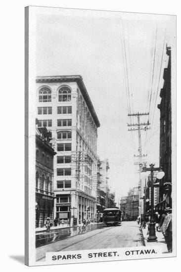 Sparks Street, Ottawa, Canada, C1920s-null-Stretched Canvas