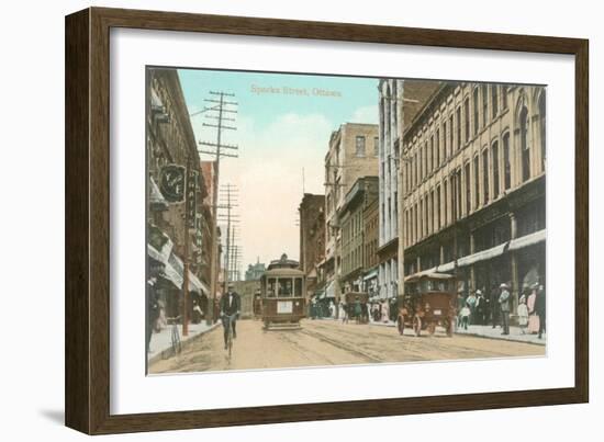 Sparks Street, Ottawa, Canada-null-Framed Art Print