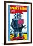 Sparky Robot-null-Framed Art Print