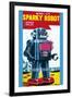 Sparky Robot-null-Framed Art Print