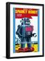 Sparky Robot-null-Framed Art Print