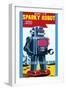 Sparky Robot-null-Framed Art Print