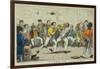 Sparring, 1817-Isaac Robert Cruikshank-Framed Giclee Print