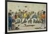 Sparring, 1817-Isaac Robert Cruikshank-Framed Giclee Print