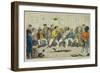 Sparring, 1817-Isaac Robert Cruikshank-Framed Giclee Print