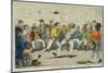 Sparring, 1817-Isaac Robert Cruikshank-Mounted Giclee Print