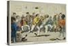 Sparring, 1817-Isaac Robert Cruikshank-Stretched Canvas