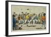 Sparring, 1817-Isaac Robert Cruikshank-Framed Giclee Print