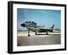 Sparrow I Missiles on Navy Jet-null-Framed Photographic Print