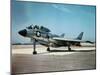 Sparrow I Missiles on Navy Jet-null-Mounted Photographic Print