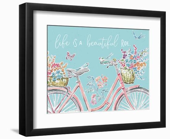 Sparrow Spring III Crop-Daphne Brissonnet-Framed Art Print