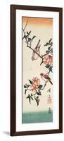 Sparrows and Camelia-Ikeda Eisen-Framed Giclee Print