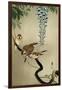 Sparrows and Wisteria-Koson Ohara-Framed Giclee Print