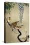 Sparrows and Wisteria-Koson Ohara-Stretched Canvas