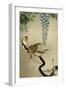 Sparrows and Wisteria-Koson Ohara-Framed Premium Giclee Print