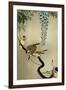 Sparrows and Wisteria-Koson Ohara-Framed Giclee Print