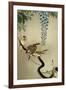 Sparrows and Wisteria-Koson Ohara-Framed Giclee Print