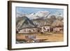 Sparta and Mount Taygetus-John Fulleylove-Framed Giclee Print