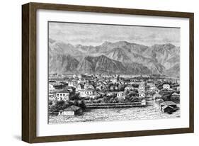 Sparta and the Taygetus Mountains, C. 1880-null-Framed Art Print