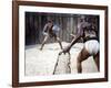 Spartacus by Stanley Kubrick with Kirk Douglas, 1960 (photo)-null-Framed Photo