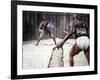 Spartacus by Stanley Kubrick with Kirk Douglas, 1960 (photo)-null-Framed Photo