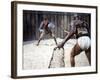 Spartacus by Stanley Kubrick with Kirk Douglas, 1960 (photo)-null-Framed Photo