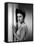 Spartacus by Stanley Kubrik with Jean Simmons, 1960 (b/w photo)-null-Framed Stretched Canvas