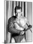 Spartacus by Stanley Kubrik with Kirk Douglas, 1960 (b/w photo)-null-Mounted Photo