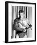 Spartacus by Stanley Kubrik with Kirk Douglas, 1960 (b/w photo)-null-Framed Photo