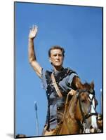 Spartacus by Stanley Kubrik with Kirk Douglas, 1960 (photo)-null-Mounted Photo