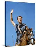 Spartacus by Stanley Kubrik with Kirk Douglas, 1960 (photo)-null-Stretched Canvas
